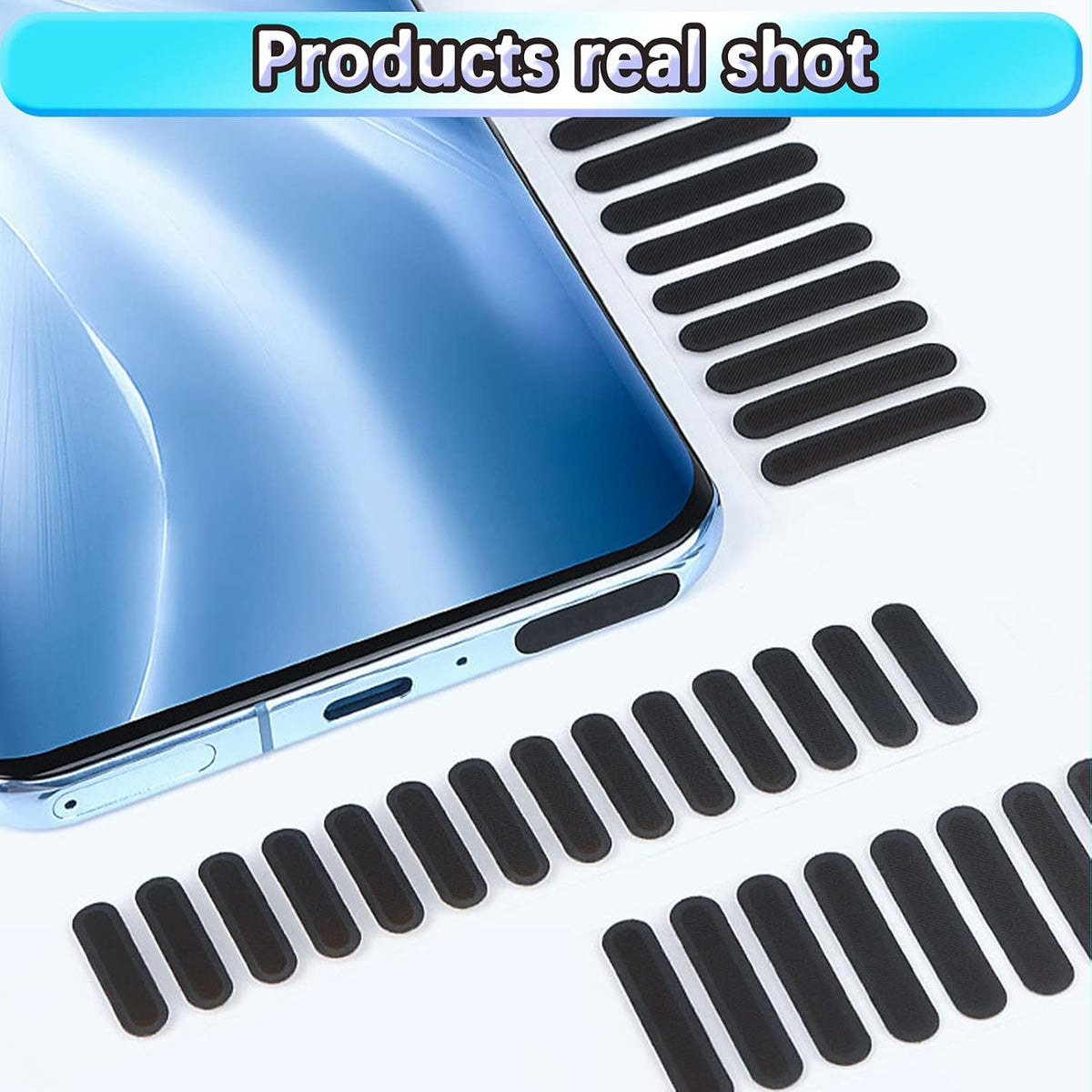 Protect Mobile Phone Dustproof Net Stickers For Speaker (10 pcs in 1 Strip)