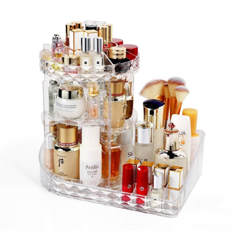 Imported 360 Rotating Cosmetics/Jewelery Organizer