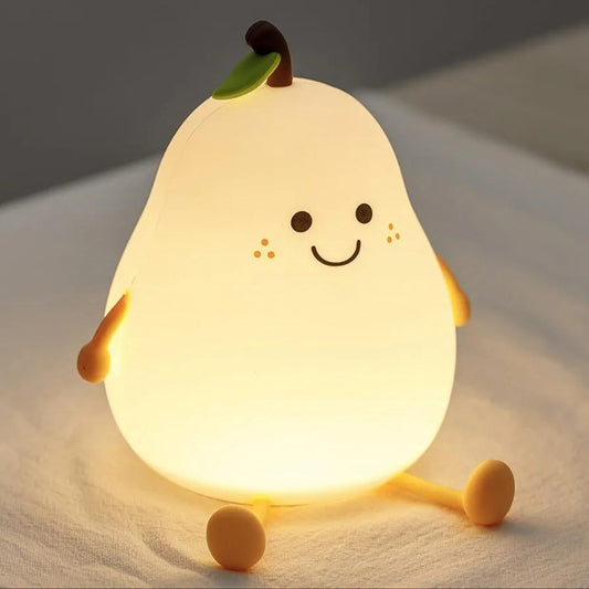 Cute Pear LED Night Lamp
