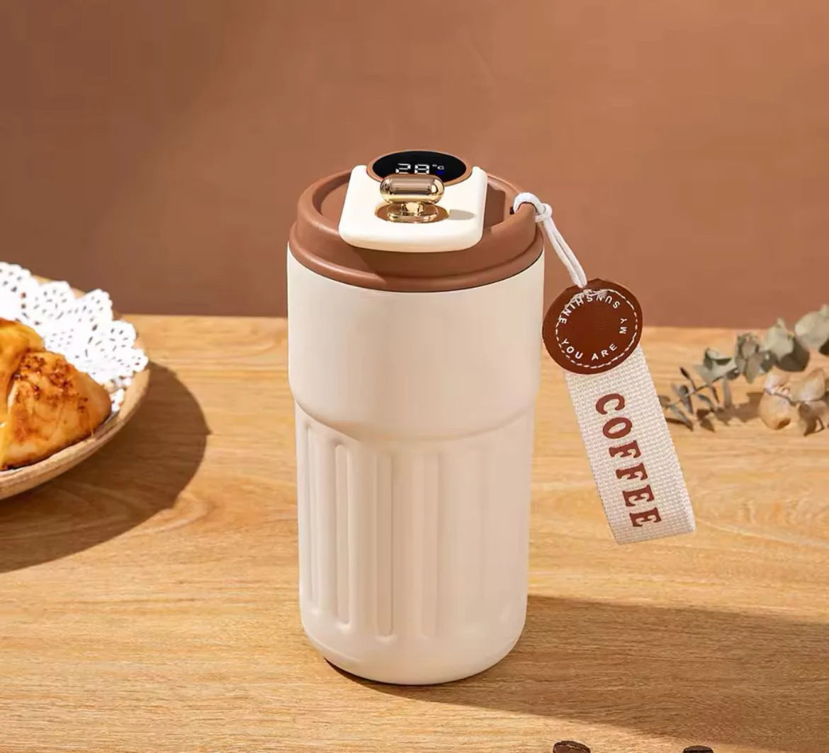 Portable Led Temperature Display Coffee Mug