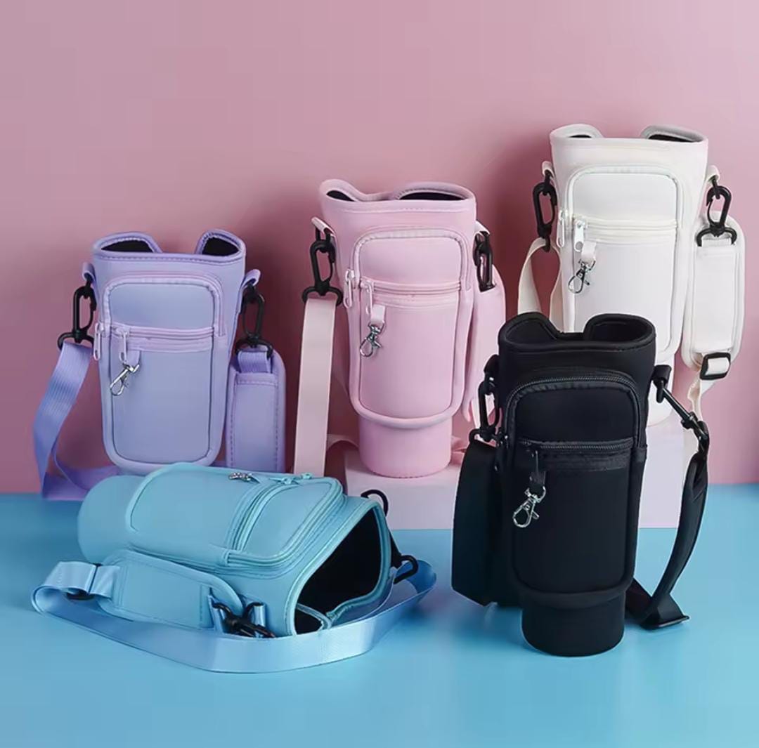 Tumbler Pouch Good Quality with big Zip Pocket