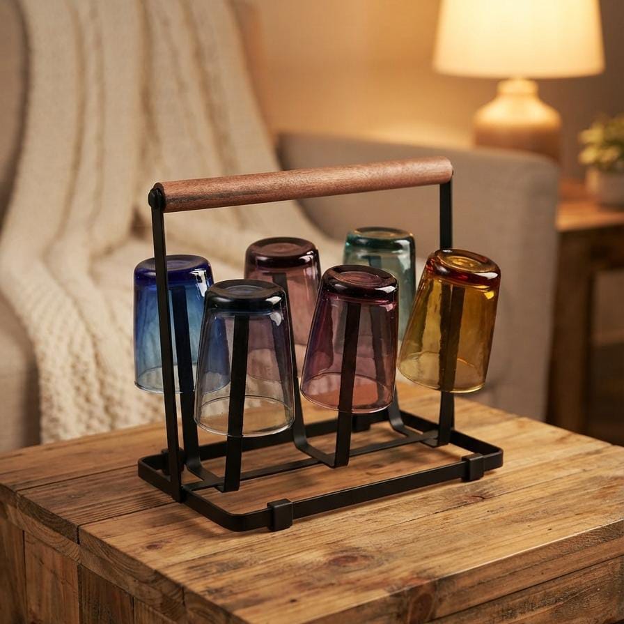 Iron Glass Stand