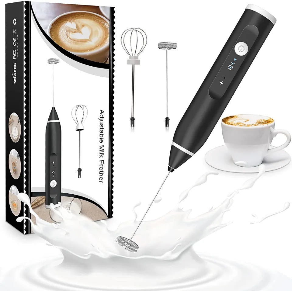 2in1 Rechargeable Coffe Beater