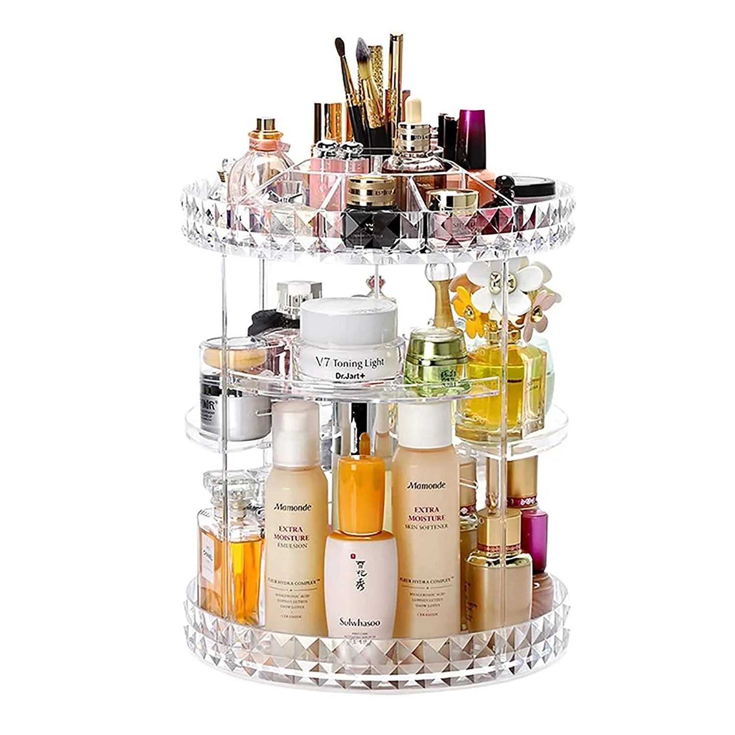 Imported 360 Rotating Cosmetics/Jewelery Organizer