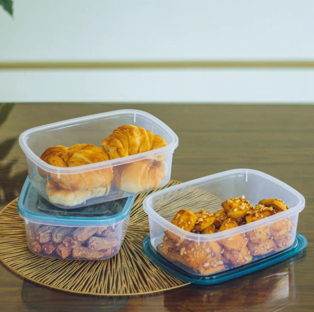 Crisper Food Container Pack of 3pcs