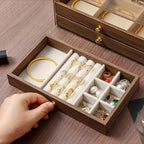 3 Drawer Jewellery Organizer with Acrylic Box