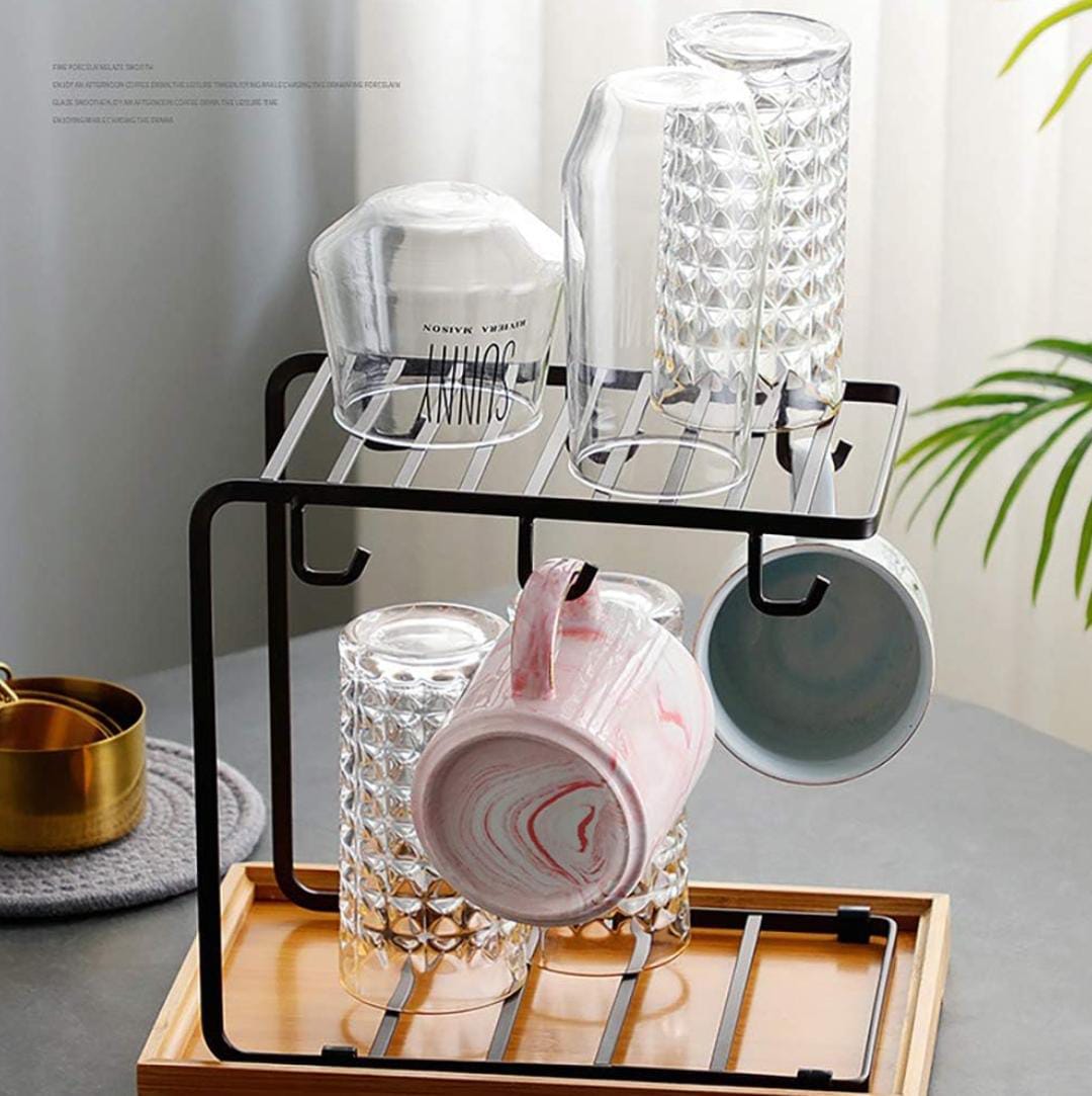 Coffee Mug Metal Stand