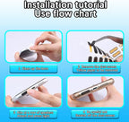 Protect Mobile Phone Dustproof Net Stickers For Speaker (10 pcs in 1 Strip)