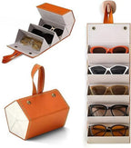 5 Slot Leather Organizer For Sunglasses