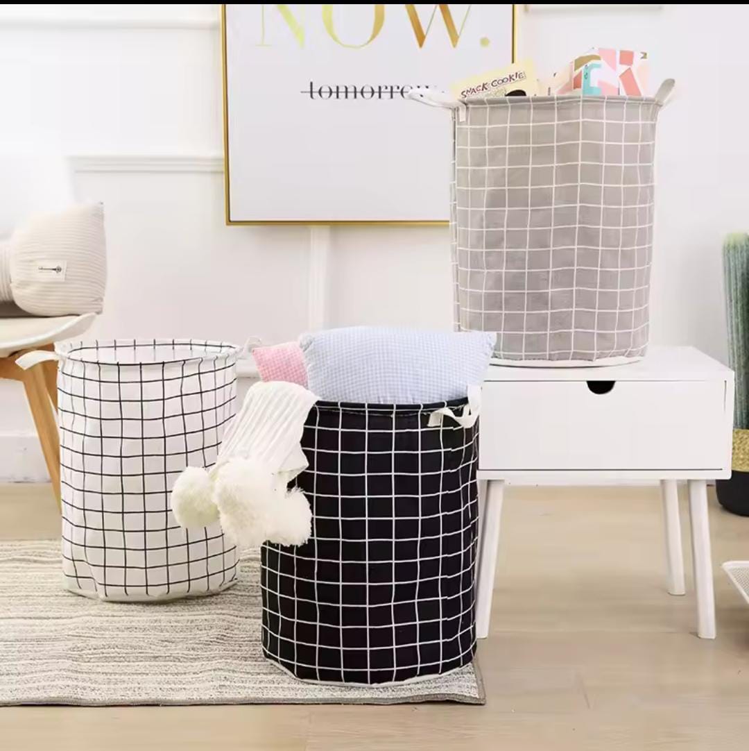 Oxford Non-Wooven Waterproof Foldable Laundry Basket