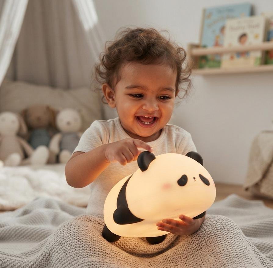 Cute Panda Night Lamp – Light Up Your Room with Cuteness