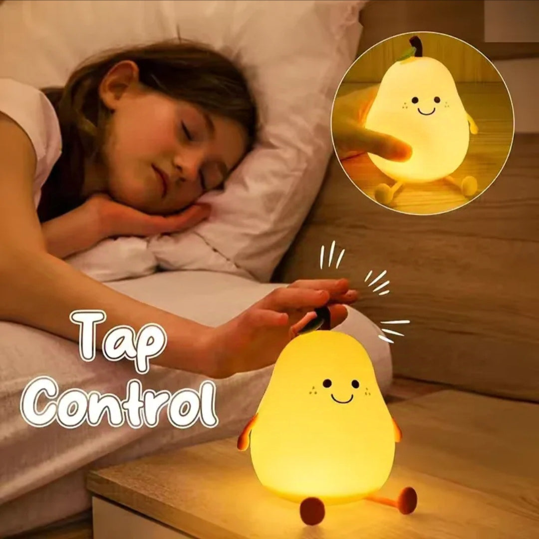 Cute Pear LED Night Lamp