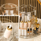360 Rotating Cosmetic Storage Rack
