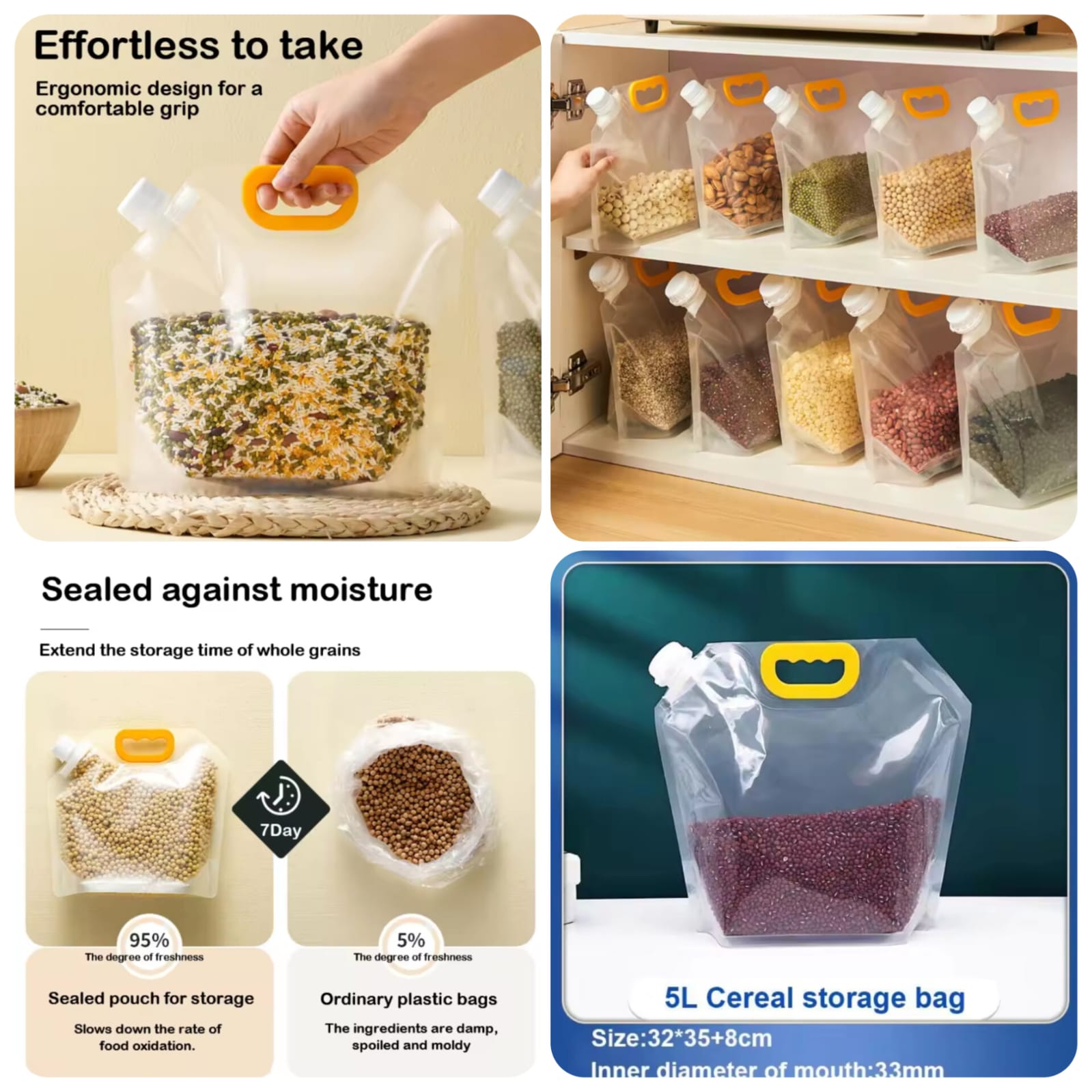 Cereal Storage Bag 5litre