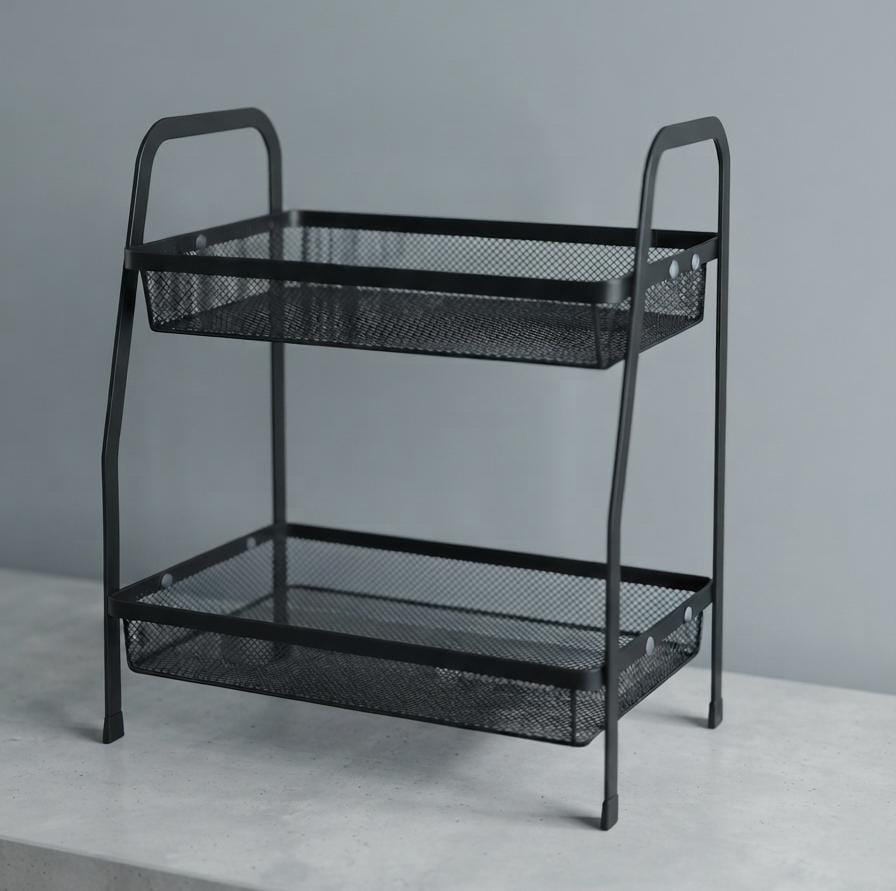 2 Tiers Heavy Quality Portable Multi-Purpose Storage Rack