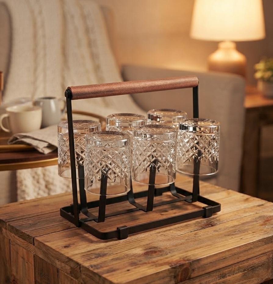 Iron Glass Stand