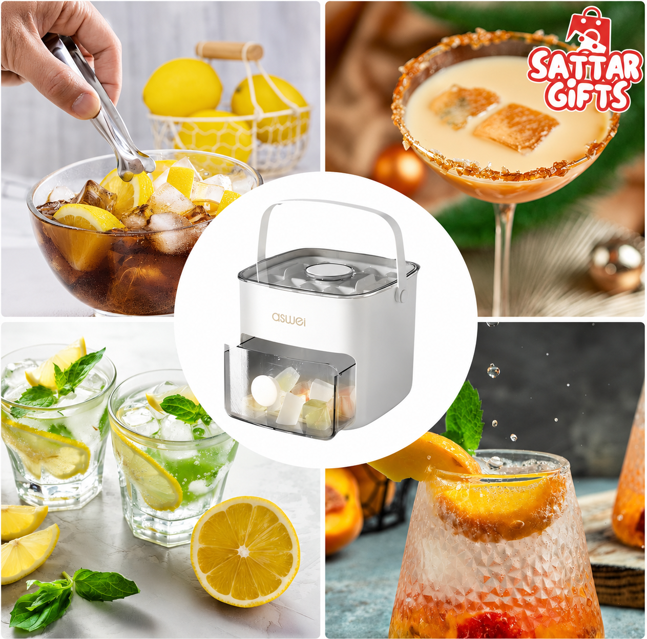 Ice Cube Maker Easy Press Ice Maker Machine