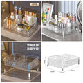 Acrylic Desktop Makeup Organizer