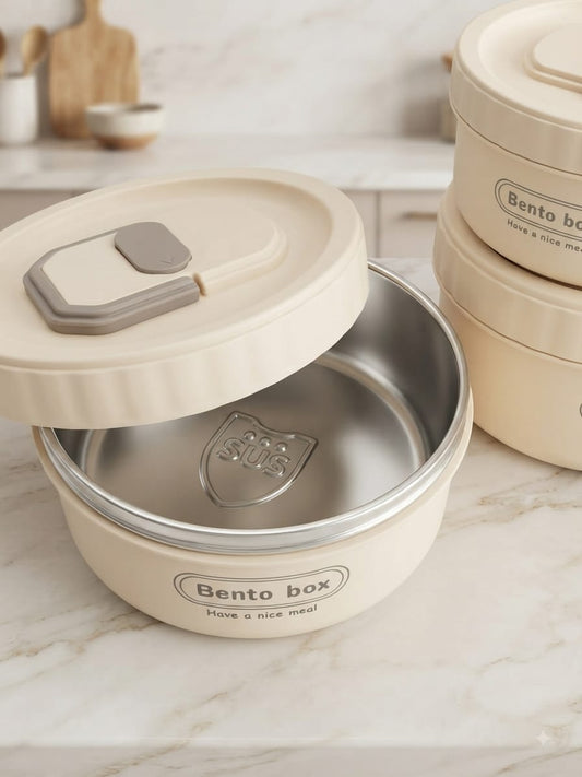 3in1 Portable Stainless Steel Lunch Box with Insulated Bag