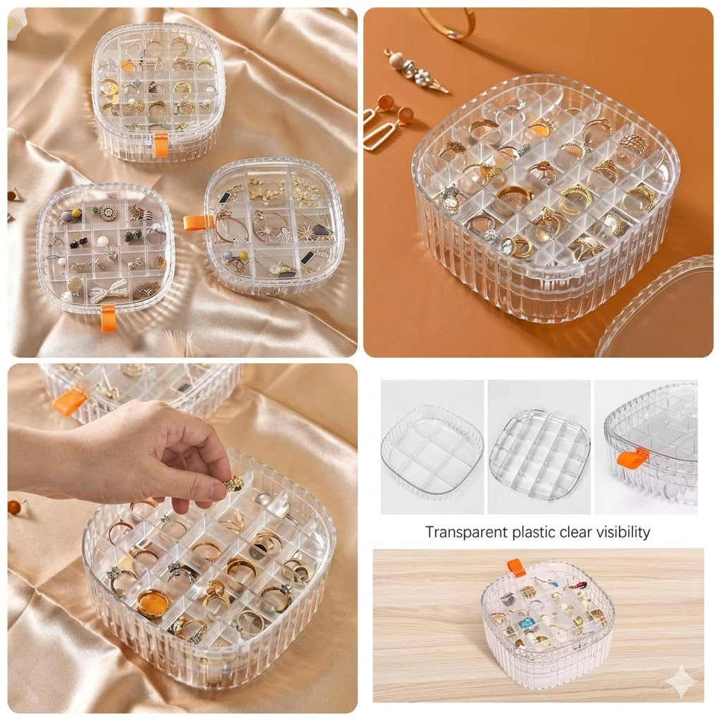 3Layer Acrylic Jewelry Box