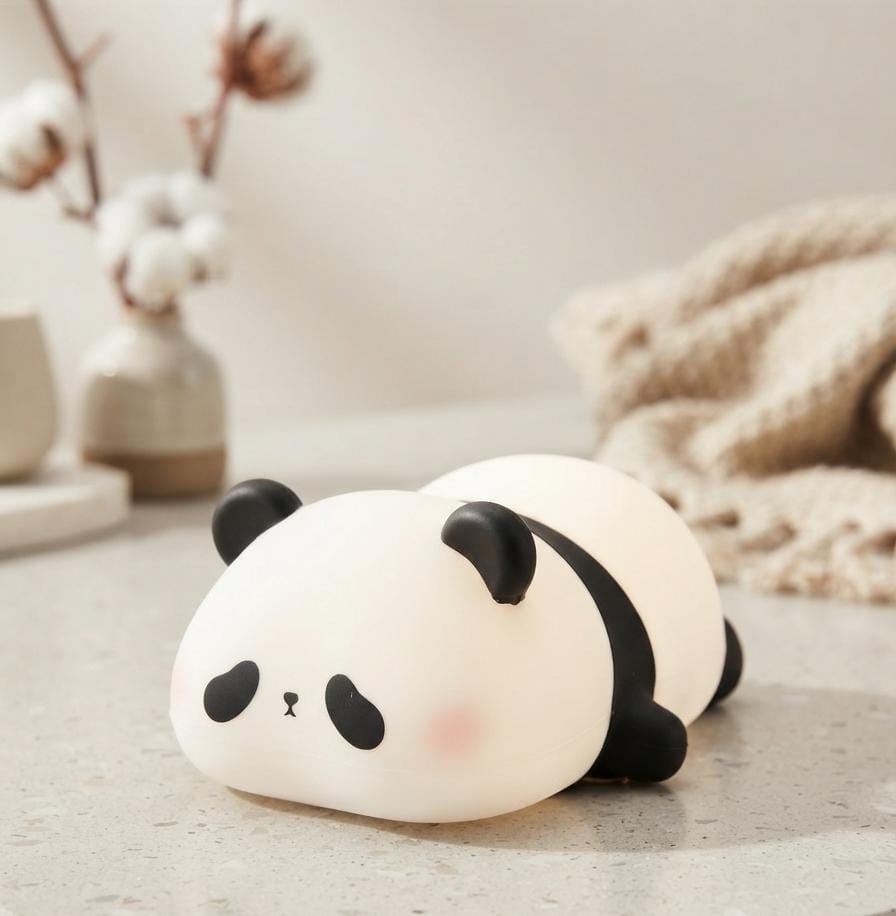 Cute Panda Night Lamp – Light Up Your Room with Cuteness