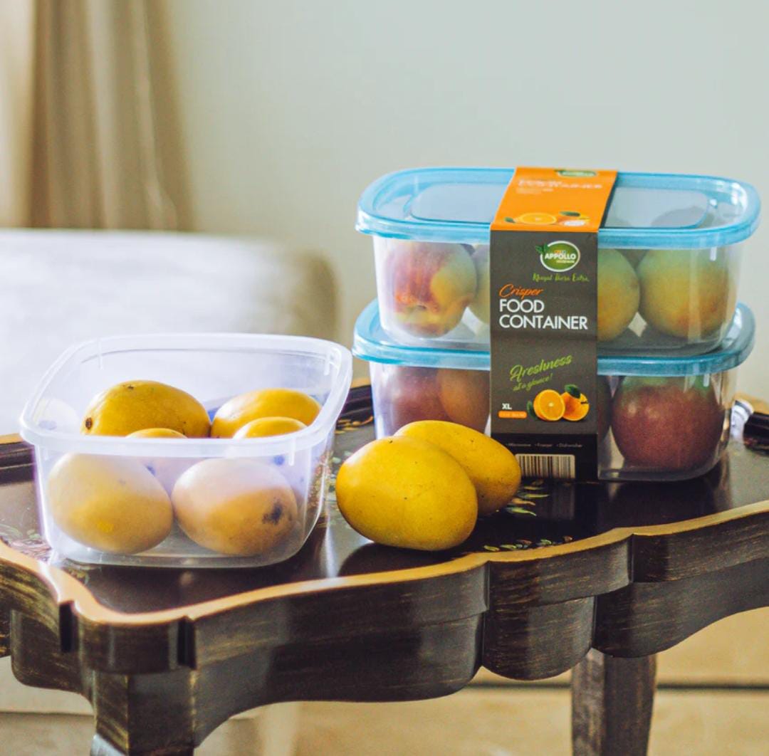 Crisper Food Container Pack of 3pcs