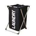 Foldable Waterproof Laundry Basket with Aluminium Frame