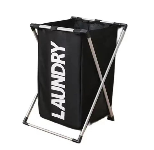 Foldable Waterproof Laundry Basket with Aluminium Frame