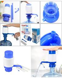 Manual water dispenser pump
