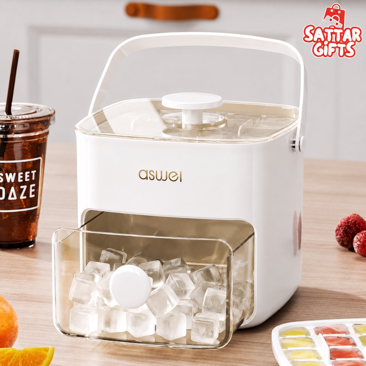 Ice Cube Maker Easy Press Ice Maker Machine