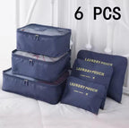 Pack of 6pcs Travel Storage Bag Original Made in China