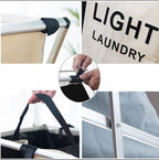 Foldable Waterproof Laundry Basket with Aluminium Frame