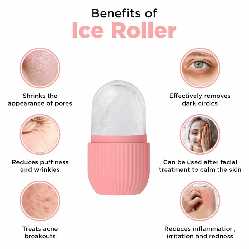 Silicone Facial Ice Roller