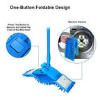 Microfiber Flat Mop With Steel Rod