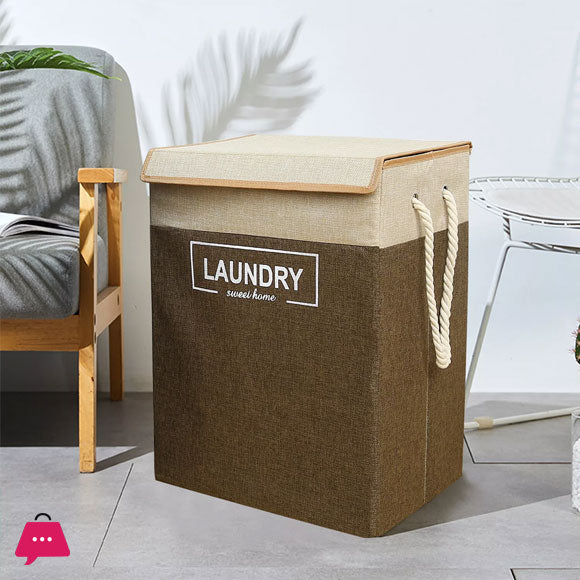 Laundry Basket With Lid