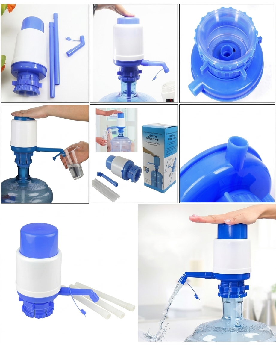 Manual water dispenser pump